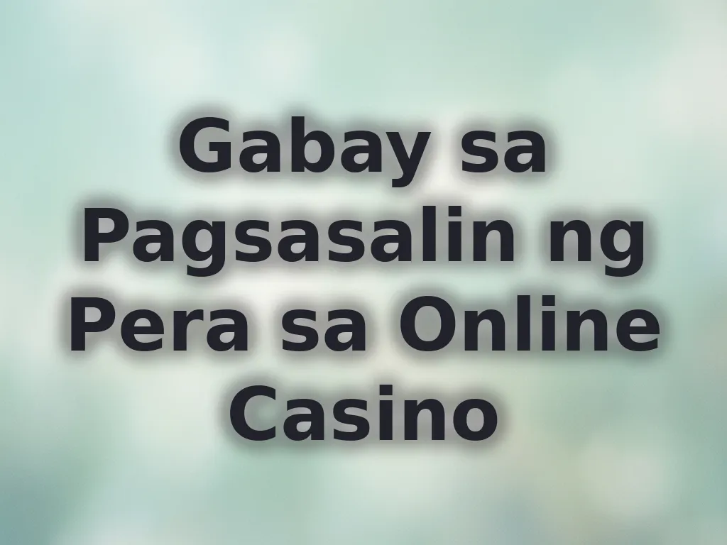 Gabay sa payment methods