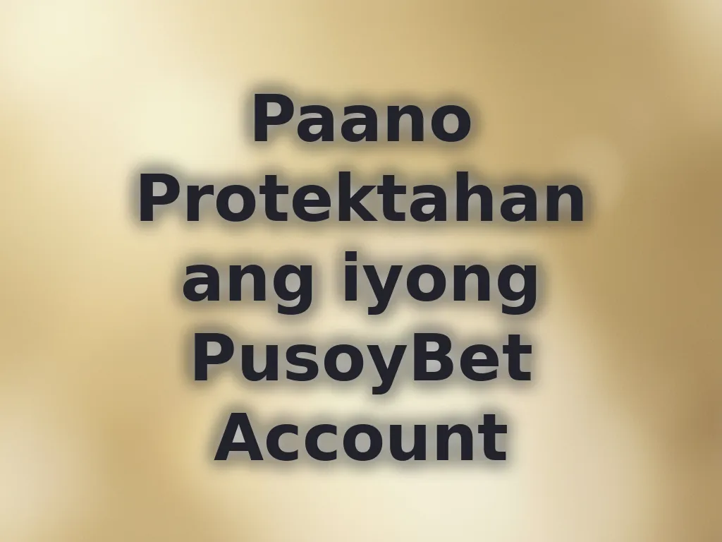 Tips sa proteksyon ng account